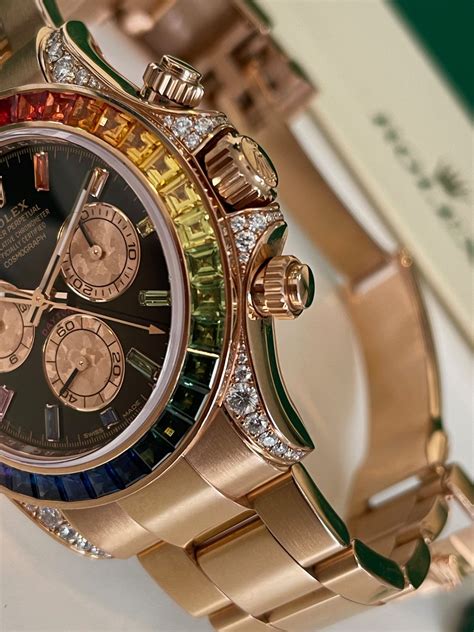 rolex rainbow price|rolex 116595rbow price.